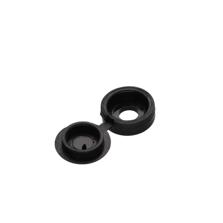 1 x Cover Cap Rivet Black Polyethylene