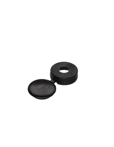Cover Cap Rivet Black Polyethylene 2