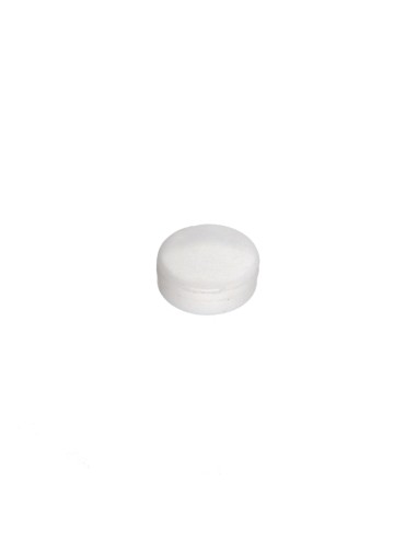 1 x Cover Cap Rivet Polyethylene White