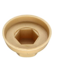 Plastic cap Screw Diameter 4.8-5.5 Flatbed 8 Ral1001/Beige 2