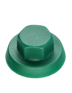 Plastic cap Screw Diameter 4.8-5.5 Flat 8 RAL6028