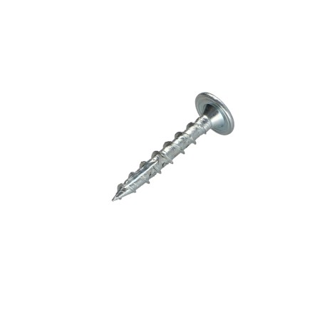 1 x Chipboard Screw Tekor Disc Head Screw T30 cut Type 17 Drilling Point 6X50 Full Thread Zinc Plated