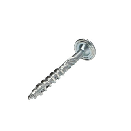 1 x Chipboard Screw Tekor Disc Head Screw T40 cut Type 17 Drilling Point 8X70 Partial Thread Zinc Plated
