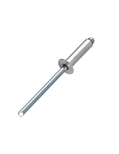 1 x Blind rivets Aluminium Stahlgewinde 3X8...