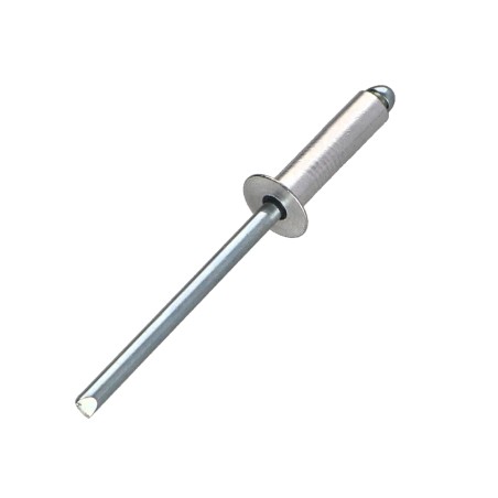 1 x Blind rivets Aluminium Stahlgewinde 4X8 Thickness Of Panel 2 to 4 Countersunk Head ALX