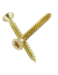 Chipboard Screw Countersunk Head Pozi PZ2 3.5X30 Full...