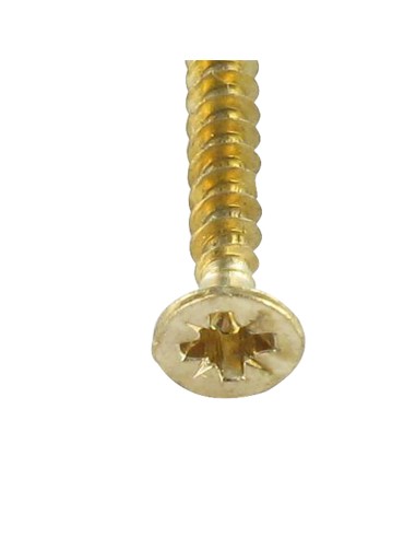 1 x Chipboard Screw Countersunk Head Pozi PZ2...
