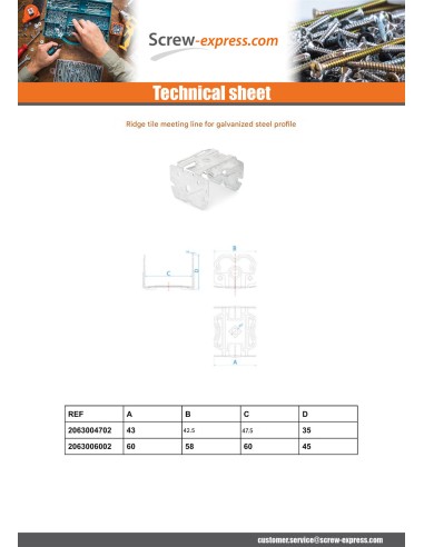1 x RIDGE LINE Of ENCOUNTER PROFILE 47 Z