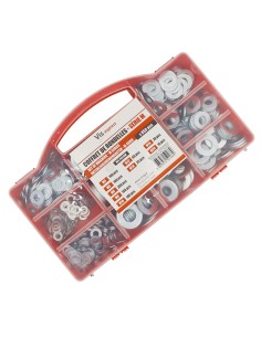 Set of 850 Washer Zinc Plated Normal Serie