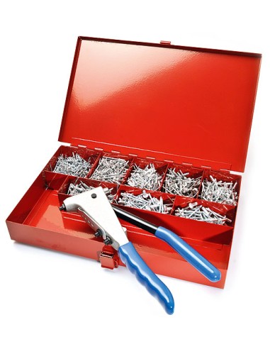 1 x Set of Pliers GO7550 + 1000 Rivet DEGOMETAL
