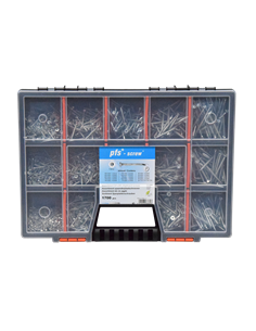 Set of 1700 Chipboard Screw Countersunk Head Torx cut...