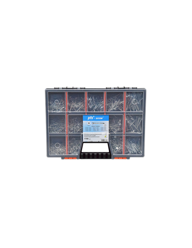 1 x Set of 1700 Chipboard Screw Countersunk...