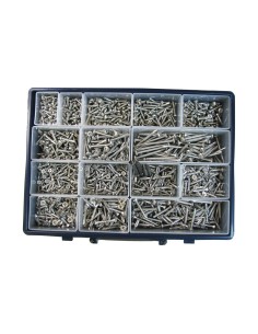 Set of 1540 Self Drilling Countersunk Head Round Head... 2