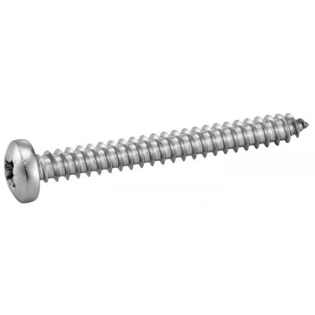 1 x Set of 1684 Thread Rolling Screw Pan Head / Countersunk Head Pozi + Bit Stainless Steel A4