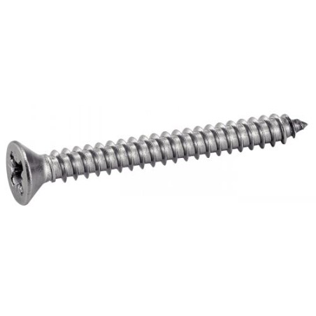 1 x Set of 1684 Thread Rolling Screw Pan Head / Countersunk Head Pozi + Bit Stainless Steel A4