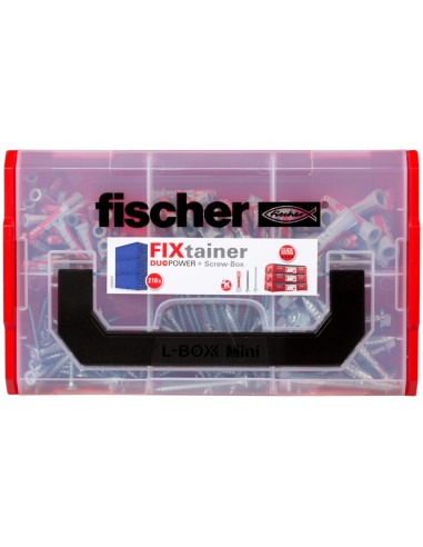 1 x Set of Screw And Plug Fischer FIXTAINER