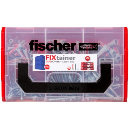1 x Set of Screw And Plug Fischer FIXTAINER