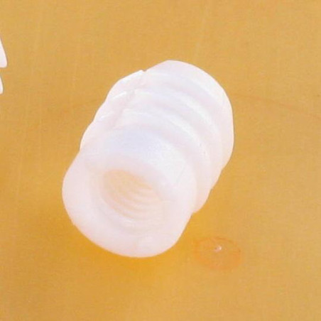 1 x Nut to HIT natural nylon M4 8X8