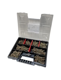 Set of 280 Chipboard Screw Countersunk Head Torx cut Type...