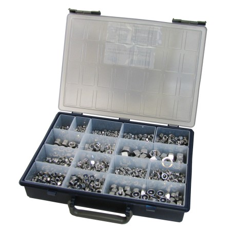 1 x Set of 1140 Nut Hexagon /BRAKE/ONE-EYED/EAR Stainless Steel A2