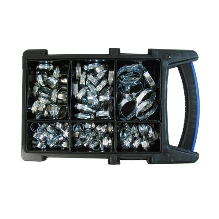 1 x Set of 100 Hose clamp BAND 9