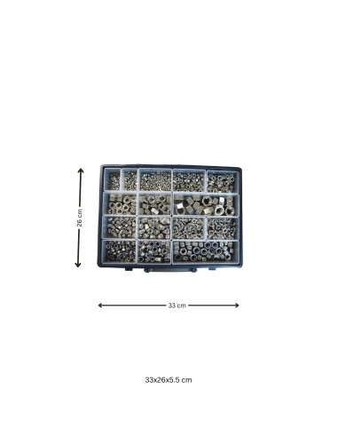 1 x Set of 1140 Nut Hexagon /BRAKE/ONE-EYED/EAR...