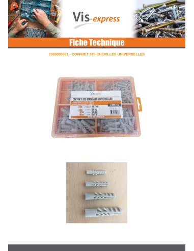 1 x Set of 325 Plug UNIVERSAL