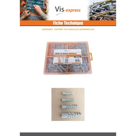 1 x Set of 325 Plug UNIVERSAL