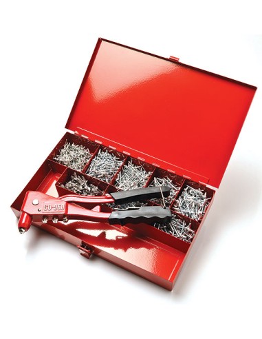 1 x Set of Pliers GO9600 + 100 Rivet DEGOMETAL