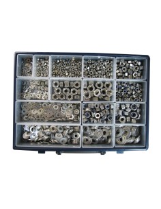 Set of 1760 Washer / Hexagonal nut / lock nut Stainless... 2