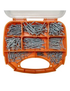 Set of 280 Chipboard Screw Countersunk Head Pozi Zinc... 2