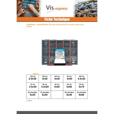 1 x Set of 1020 Plug With Screw