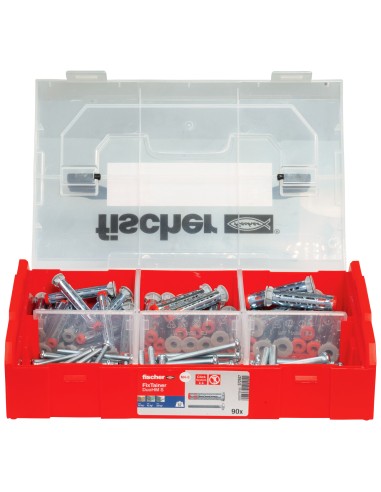 1 x Set of Screw And Plug Metallic Fischer DUOHM S