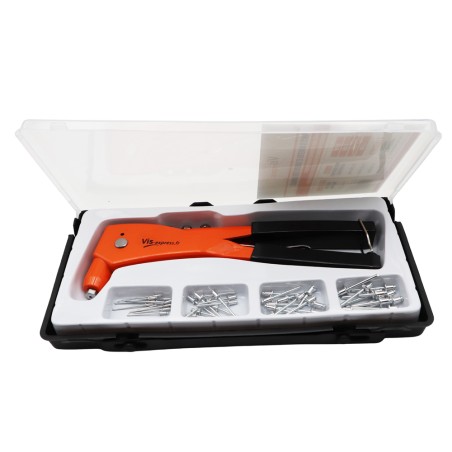 1 x Set of riveting pliers With Rivets