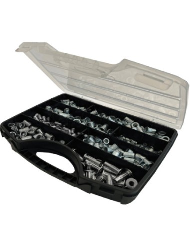 1 x Set of 500 Nut Rivet Steel DEGOMETAL