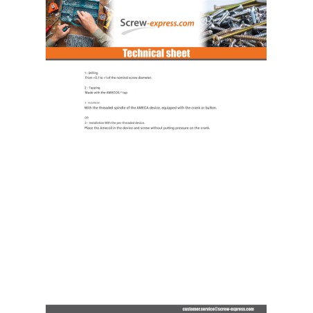 1 x KIT +NET REPORT Unf 1/4-28 Length 9.53