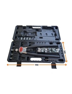 Set of Pliers GO611 + 150 Rivet Nuts DEGOMETAL 2