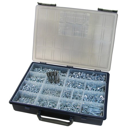 1 x Set of 1775 Self Drilling Countersunk Head / Pan Head Phillips / Hexagonal Head Zinc Plated