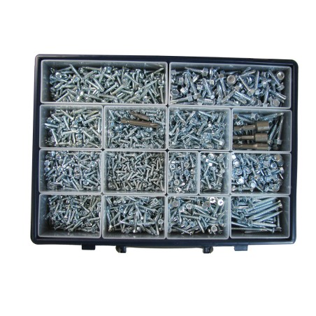 1 x Set of 1775 Self Drilling Countersunk Head / Pan Head Phillips / Hexagonal Head Zinc Plated