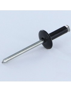 Peel Rivet GOSTAR Aluminum Steel Rod Large Head 4.8X16 Black