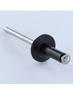 Peel Rivet GOSTAR Aluminum Steel Rod Large Head 4.8X16 Black 2