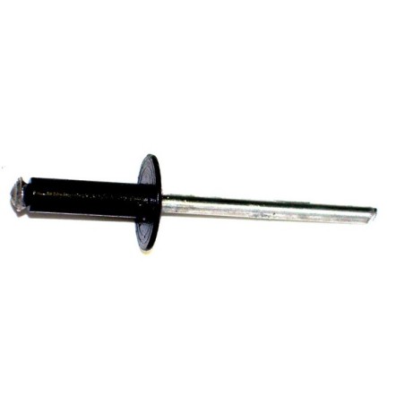 1 x Peel Rivet GOSTAR Aluminum Steel Rod 4.8X14 Black