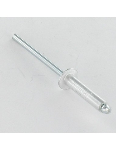 1 x Blind rivets Aluminium Stahlgewinde 6X10...