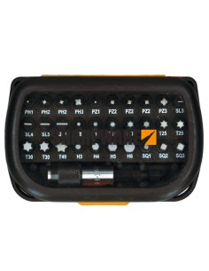 Set of 30 Bit Phillips Pozi TX Slotted H + 1 Gate EM