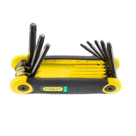 1 x Set of 8 KEYS TX FOLDING STANLEY