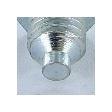 1 x Machine Screw Hexagonal Head M8X12 Dog Point Dog Point Zinc Plated