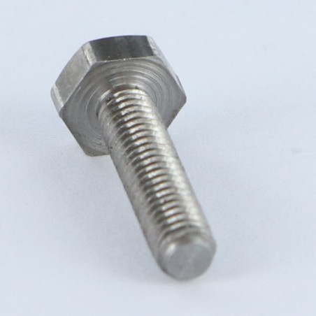 1 x Machine Screw Hexagonal Head M3X5 Steel micro screw Rust