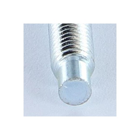 1 x Machine Screw Hexagonal Head M5X38.5 Dog Point Dog Point long Zinc Plated Class 6.8