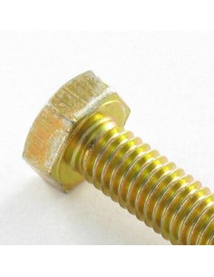Machine Screw Hexagonal Head M16X50 Class 6.8 Yellow Zinc 2