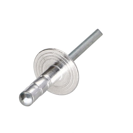 1 x Multigrip blind rivets Aluminum Steel Rod 4.8X10 Extra Large Head
